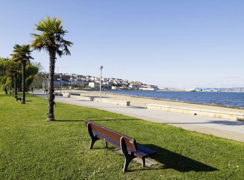 Piso 4 Dormitorios Playa Sada Buitenkant foto